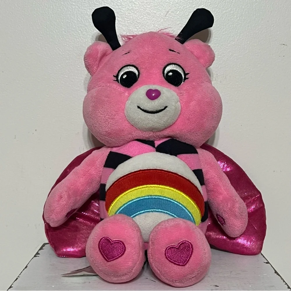 Care Bear Lady Bug Cheer Bear Bean Stuffed Animal Plush/stuffed‎ Special Edition